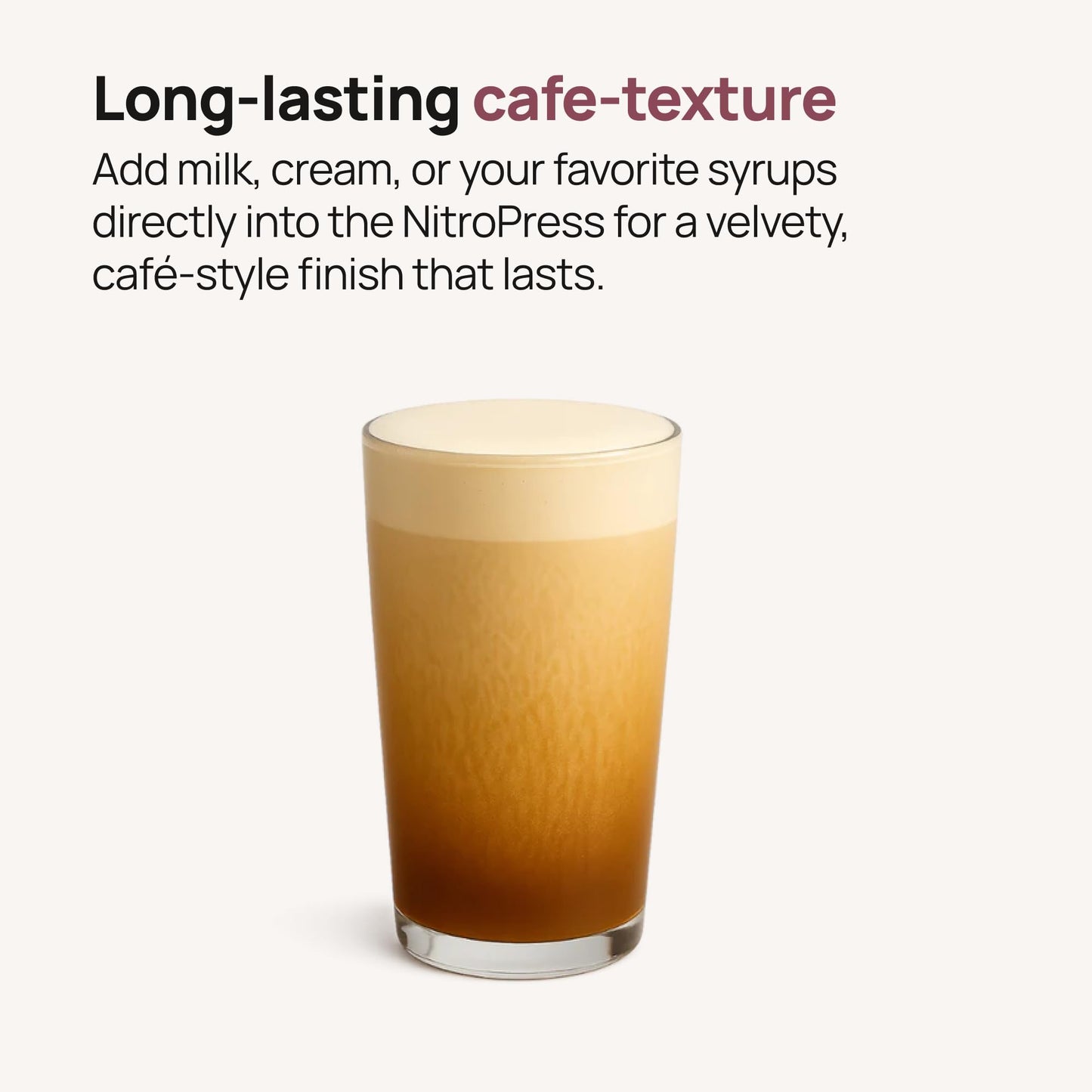 NitroPress Pro Electric Nitro Cold Brew Coffee & Cocktail Maker, Air-Powered Nitrogen Infuser, Stainless Steel