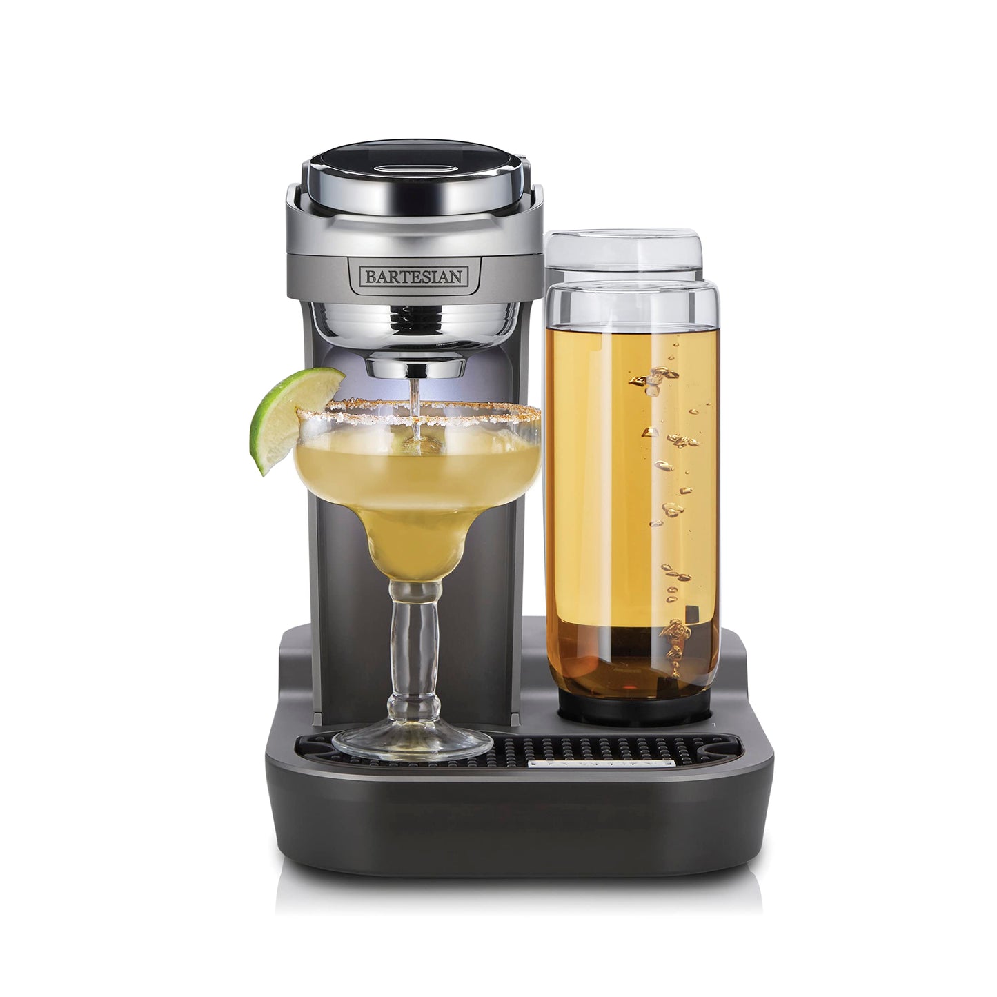 Bartesian Duet Cocktail Machine & Margarita Maker, 2-Bottle Automatic Home Bartender Mixer