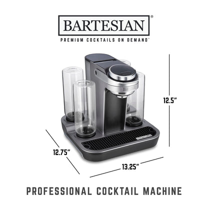 Bartesian Professional Cocktail Machine, 5-Bottle High Capacity Mixer for Parties & Entertaining