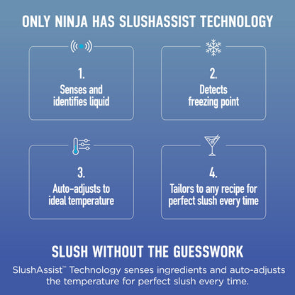 Ninja SLUSHi Max XXL Frozen Drink Maker, 150 oz. Capacity, 6 Programs, No Ice Needed, FS605