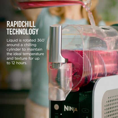 Ninja SLUSHi Frozen Drink & Slushie Machine, 88 oz. Capacity, RapidChill Technology, FS301
