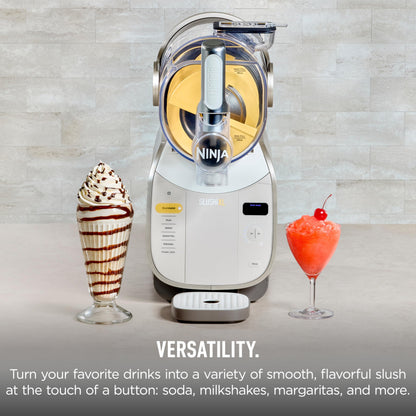 Ninja SLUSHi XL Smart Frozen Drink Maker, 128 oz. Capacity, SlushAssist Technology, FS601BR