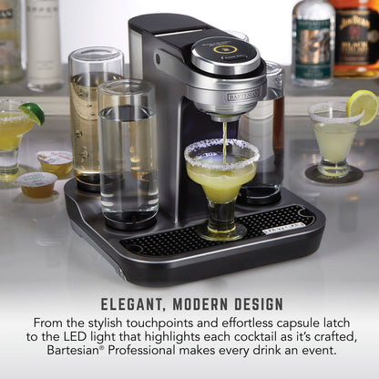 Bartesian Professional Cocktail Machine, 5-Bottle High Capacity Mixer for Parties & Entertaining