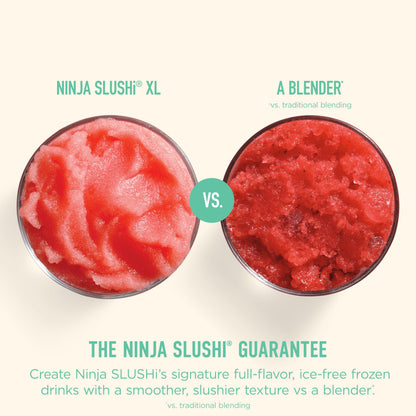 Ninja SLUSHi XL Smart Frozen Drink Maker, 128 oz. Capacity, SlushAssist Technology, FS601BR