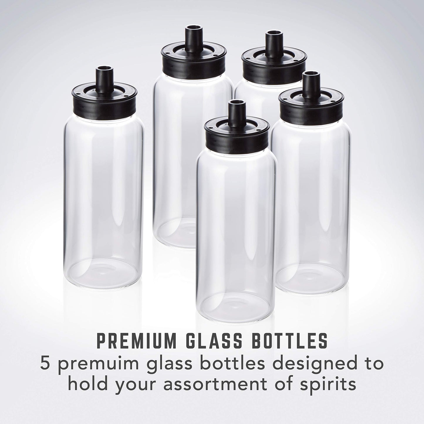 Bartesian Premium Cocktail & Margarita Machine, Push-Button Operation, Easy-Clean Home Bar System